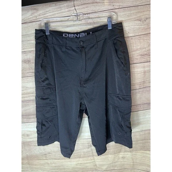 Denali Shorts Denali Performance Cargo Shorts Mens 32 Black